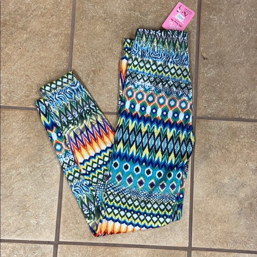 Tribal Printed Soft Leggings